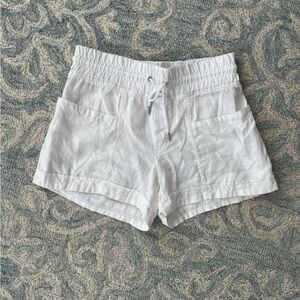 Athleta linen short size small like new